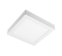 LED gaismeklis BOLERO, 18 W, 1600 lm, 3000K/4000K/6400K, AC175-250V, PF>0.5, RA>80, IP40, 120°, 6in1, virspusēji/iebūvēts, kvadrātveida