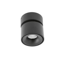 LED gaismeklis BIANCO CCT, 8 W, 680 lm, Ra≥80, IP20, 36°, 2700/3300/4000K, apaļš, melns