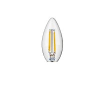 LED spuldze E14, C35, 4 W, 420 lm, 3000K, AC220-240V, 360°, FILAMENT