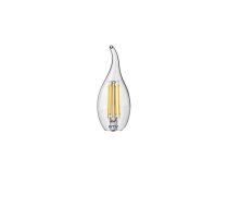 LED spuldze E14, C35L, 4 W, 420 lm, 3000K, AC220-240V, 360°, FILAMENT