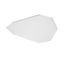 GALAXY-UGR LED panelis, 40W, 4400lm, AC220-240V, 50/60Hz, IP54, 60x60cm, neitrāli balts, balts