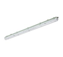 Hermētiskais gaismeklis HELIOS BIS, T8 LED vienpusējai barošanai, G13, IP65, AC220-240V, 1x120cm, ABS/PS