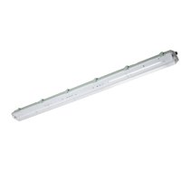 Hermētiskais gaismeklis HELIOS BIS, T8 LED vienpusējai barošanai, G13, IP65, AC220-240V, 2x150cm, ABS/PS