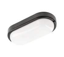 LED gaismeklis KODO-OK, 12 W, 1080 lm, AC175-260V, PF>0.5, Ra≥80, IP54, IK08, 4000K, ovāls, melns