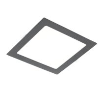 LED gaismeklis MATIS PLUS, 19 W, 1520 lm, IP20, AC220-240V, 50/60 Hz, 120°, 3000K, iebūvēts, melns
