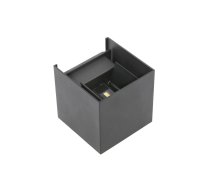 LED sienas gaismeklis MISSOURI-K, 7 W, 540 lm, 4000K, IP54, kvadrātveida, pelēks