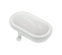 LED gaismeklis OVALIO, 5 W, 500 lm, IP65, AC175-265V, PF>0.5, RA>80, IP54, balts