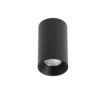 LED griestu gaismeklis PRIME, 10 W, 1000 lm, 4000K, AC220-240V, IP20, 36°, melns