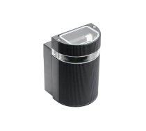 Fasādes gaismeklis vienvirziena SILVA, GU10, maks. 50 W, IP54, melns