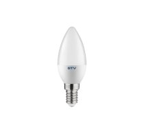 LED spuldze E14, C30, 3 W, 260 lm, 4000K, AC220-240V, 160°