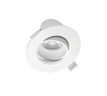 LED prožektors VOLARE, 10 W, 800 lm, 4000K, AC175-250V, PF>0.5, RA>80, IP20, 38°, apaļš
