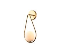 Sienas gaismeklis CIKLOP 2,5779,AC220-240V,50/60Hz,1*E27, IP20, Diameter20CM, viens, zelts