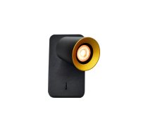 Sienas gaismeklis Elli,4533, AC220-240V, 50/60 Hz, IP 20,1*GU10 ,max. 20W, viengabala, melns