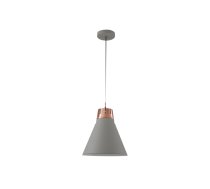 Griestu gaismeklis GIANNI L,8167,AC220-240V,50/60Hz,1*E27,maks.40W,IP20, Diametrs 32cm, viens, pelēks/zelts