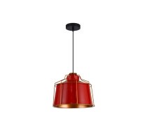 Griestu gaismeklis GOA , 3536,AC220-240V,50/60Hz,1*E27, IP20, Diametrs 32 CM, viens, sarkans