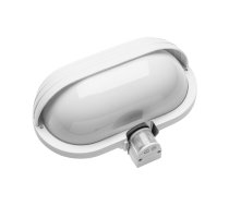Gaismeklis E27 lampām ar aizsargvizieri un kustības sensoru, maks. 60 W, AC220-240V, IP40, 180°