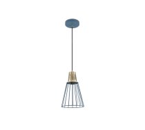Griestu gaismeklis KALIOPE,8266,AC220-240V,50/60Hz,1*E27, maks.40W, IP20, Diametrs 18cm, vienvietīgs, zils