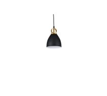 Griestu gaismeklis KERALA, 3239, AC220-240V,50/60Hz,1*E27, IP20, Diametrs 16 CM,vienvietīgs, melns
