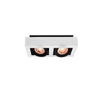 Griestu gaismeklis Loid, 4663,AC220-240V, 50/60 Hz, IP 20,2* GU10, ES111 dubults, balts
