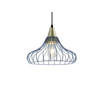 Griestu gaismeklis LOTTE,2660,AC220-240V,50/60Hz,1*E27, IP20, Diametrs 33 CM,viens,zils