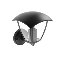 Fasādes gaismeklis MARINA, E27, maks. 20 W, IP54, vērsts uz leju, melns