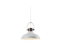 Griestu armatūra MEES,2332,AC220-240V,50/60Hz,1*E27, IP20, Diametrs 30 CM,vienvietīga,balta