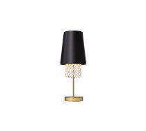 Galda gaismeklis NESTO 3, 6090, AC220-240V, 50/60Hz, 1*E27, maks.40W, vid. 20 cm, melns/zelta