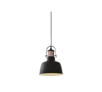 Griestu gaismeklis NOOR, 2691, AC220-240V, 50/60Hz, 1*E27, IP20, Diametrs 22 CM, viengabala, melns