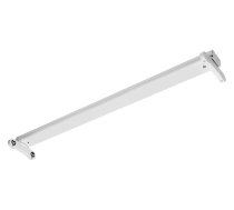 G-TECH Gaismeklis OSL SLIM-2x120 T8 LED (vienpusējs pieslēgums), G13, IP20, virsapmetuma, balts