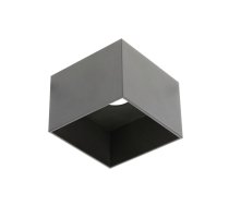Griestu gaismeklis SAKURA, ES111, GU10, 120x120x85 mm, IP20, melns