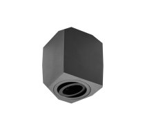 Griestu gaismekļa korpuss SENSA, 90x90х115 mm, IP20, maks. 50 W, melns
