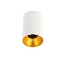 Griestu gaismeklis TENSA, GU10, Ø96x140 mm, IP20, balts
