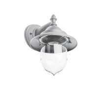 Fasādes gaismeklis TOSKANA, E27, maks. 60 W, IP54, pelēks
