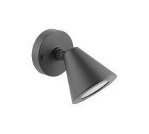 Fasādes gaismeklis LUSTINO, GU10, maks. 20 W, IP44, grafīts