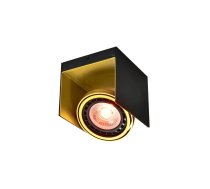 Griestu gaismeklis Verso,4199,AC220-240V, 50/60 Hz, IP 20,1*GU10, ES111, viens, melns/zelts