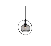 Griestu gaismeklis XALIS 1, 7214,AC220-240V,50/60Hz,1*E27, IP20, Diametrs 30 CM, viens, melns