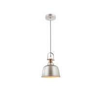 Griestu gaismeklis ZENIT II,3534,AC220-240V,50/60Hz,1*E27, IP20,AVG22,5CM,viens, pelēks