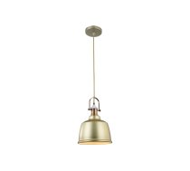 Griestu gaismeklis ZENIT II,4043,AC220-240V,50/60Hz,1*E27, IP20,AVG22,5CM,viens, zelts