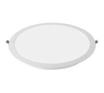 G-TECH LED gaismeklis FABRO, 18 W, 1800 lm, 4000K, AC220-240V, IP40, iebūvējamais, apaļš, balts