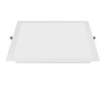 G-TECH LED gaismeklis FABRO, 24 W, 2400 lm, 4000K, AC220-240V, IP40, iebūvējams, kvadrātveida, balts