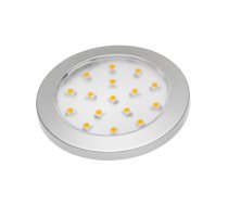 LED gaismeklis LUMINO, DC12V, 1.5 W, 6400K, kabelis mini AMP 2 m, alumīnijs
