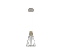 Griestu gaismeklis KALIOPE,8143,AC220-240V,50/60Hz,1*E27,maks.40W,IP20, Diametrs 18cm, vienvietīgs, pelēks/zelts
