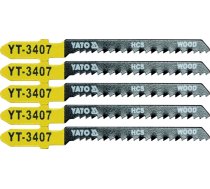 Figūrzāģa asmeņi 5 gab. 13 TPI / 2 mm (kokam) (YT-3407)