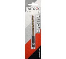 Urbis metālam ar Hex 6.3 mm (1/4") galu HSS-TiN | 4.0 mm (YT-44757)