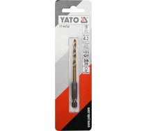 Urbis metālam ar Hex 6.3 mm (1/4") galu HSS-TiN | 4.2 mm (YT-44758)
