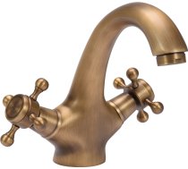 Izlietnes jaucējkrāns bronzas | Retro bronze 1 (75827)