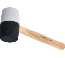 Gumijas āmurs | Hikorija rokturis | melna / balta galva Ø 63 mm, 840 g (1969)
