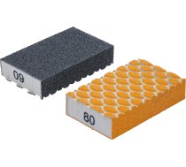 Abrazīvo sūkļu komplekts | K 60, 80 | 2 gab. (80811)