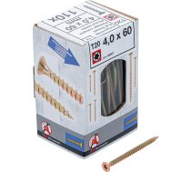 Universālās skrūves | T-Star (Torx) T20 | 4.0 x 60 mm | 110 gab. (88007)