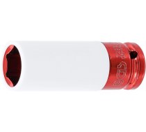 Trieciena galviņa gara, plānsienu | ar plastmasas aizsargu | 12,5 mm (1/2") | 21 mm (7203)